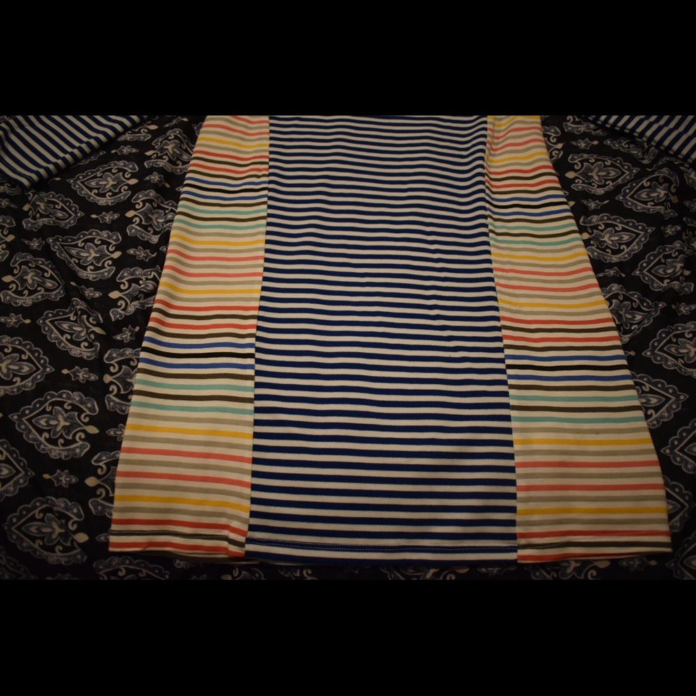 Multi color striped Jessica Simpson dress - Picture 2 of 4